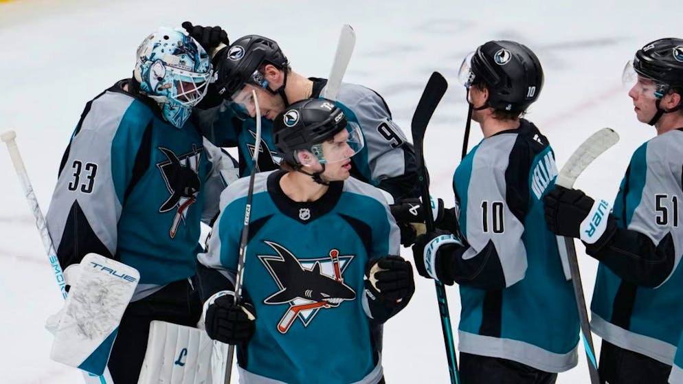 Die San Jose Sharks gewinnen klar.