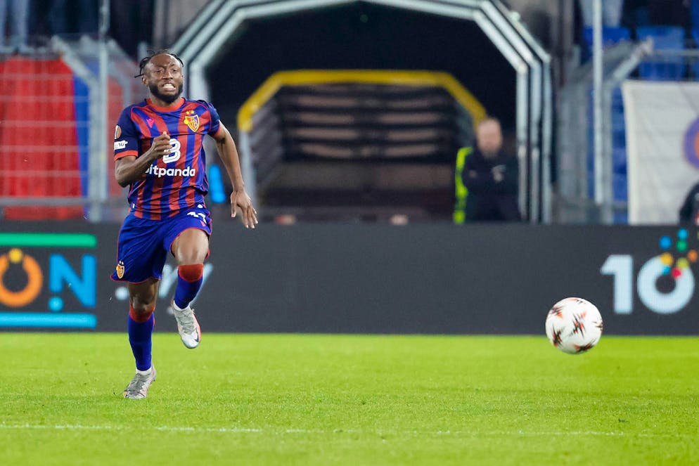 Benie Traore in azione.