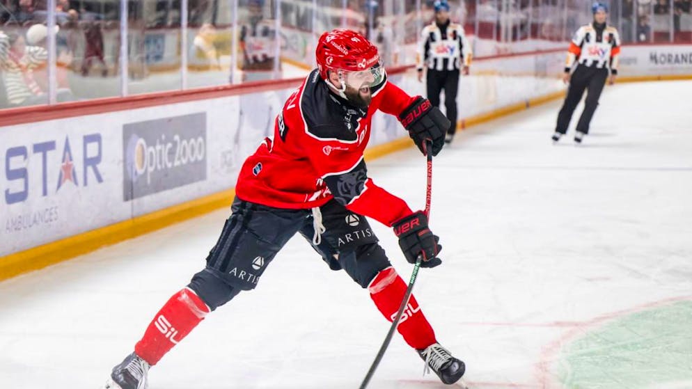 Einer der Abwehrhaudegen, die sich in Finnland für ein Olympia- oder WM-Aufgebot empfehlen wollen: Lausannes Fabian Heldner.