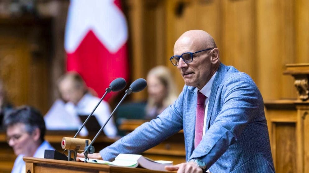 National Councillor Alfred Heer (SVP) died on September 19 in Zurich. According to an investigation, the cause of death was acute heart failure. (archive picture)