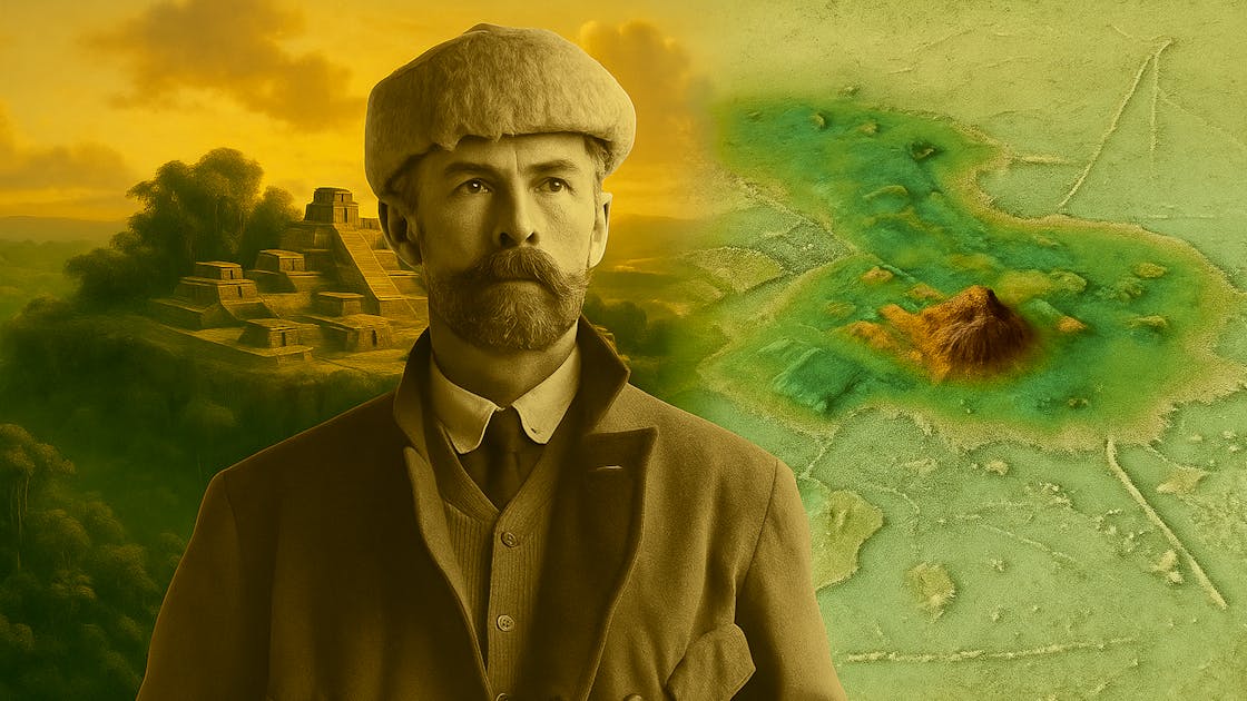 A Lost Adventurer - | and the Mysterious Cities of the Amazon