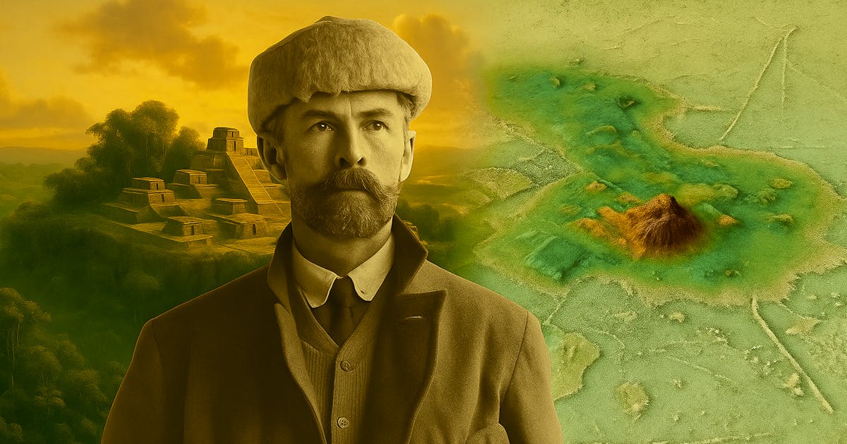 A Lost Adventurer - | and the Mysterious Cities of the Amazon