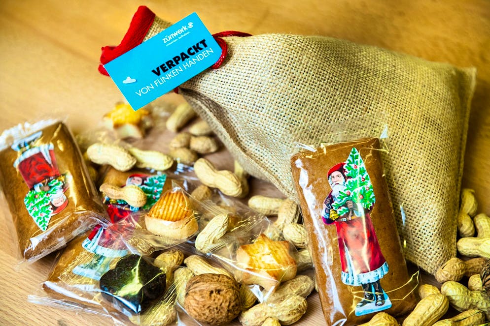 Panificazione UBS Helpetica. Il Chlaussäckli finito.