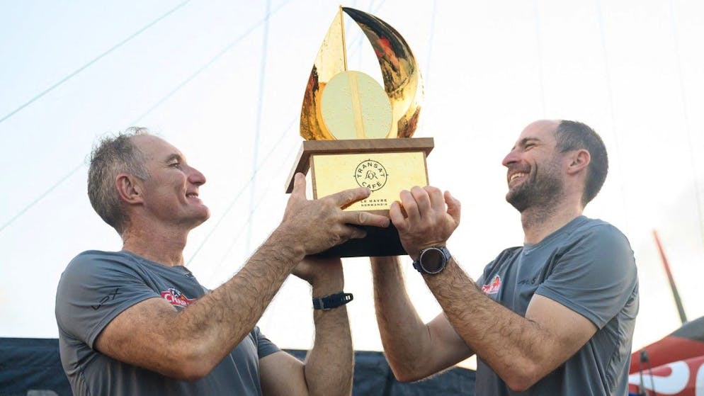 Transat Café L'Or. «On a bien transpiré mais c'est un vrai plaisir de finir comme ça»