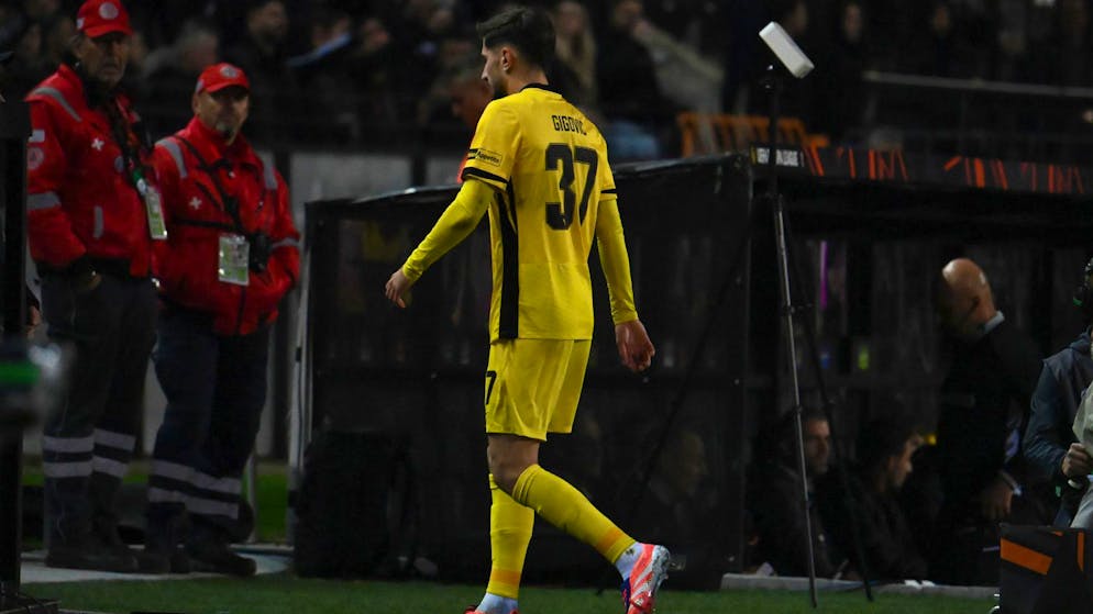 Two dismissals in a row. Lauper on YB red offender Gigovic: 