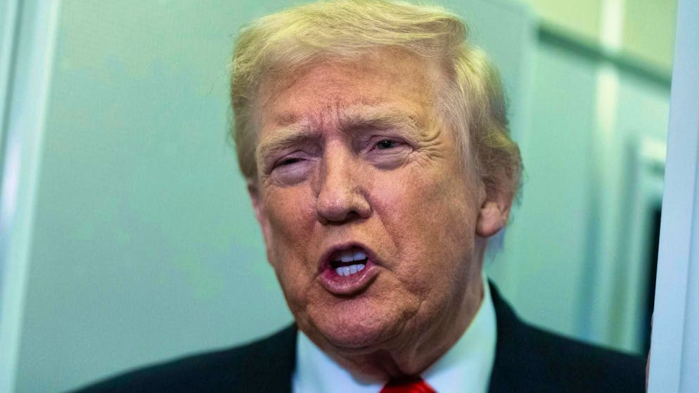 Donald Trump sees the price development under his leadership as a great success. (archive picture)