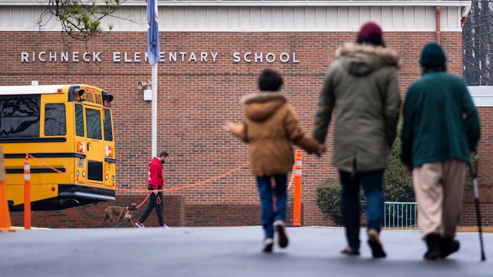 Ein Sechsjähriger hatte 2023 in einer Grundschule in Newport News auf seine Lehrerin geschossen. 