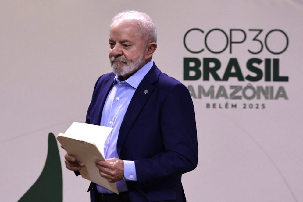 «Non ci sarà sicurezza energetica in un mondo in fiamme», ha messo in guardia il padrone di casa, Luiz Inacio Lula da Silva.