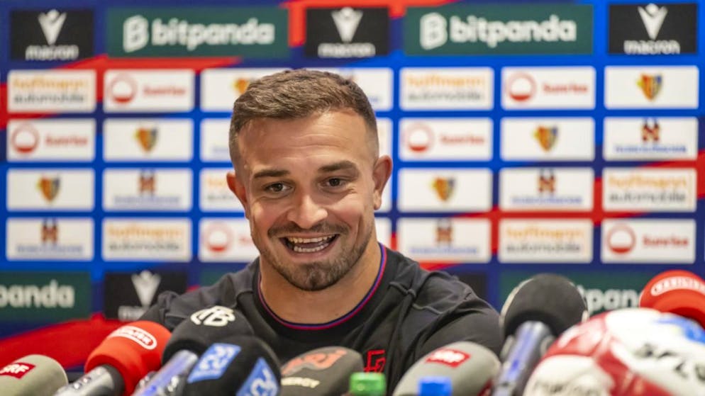 Xherdan Shaqiri steht meistens im Mittelpunkt, wenn der FC Basel gut spielt