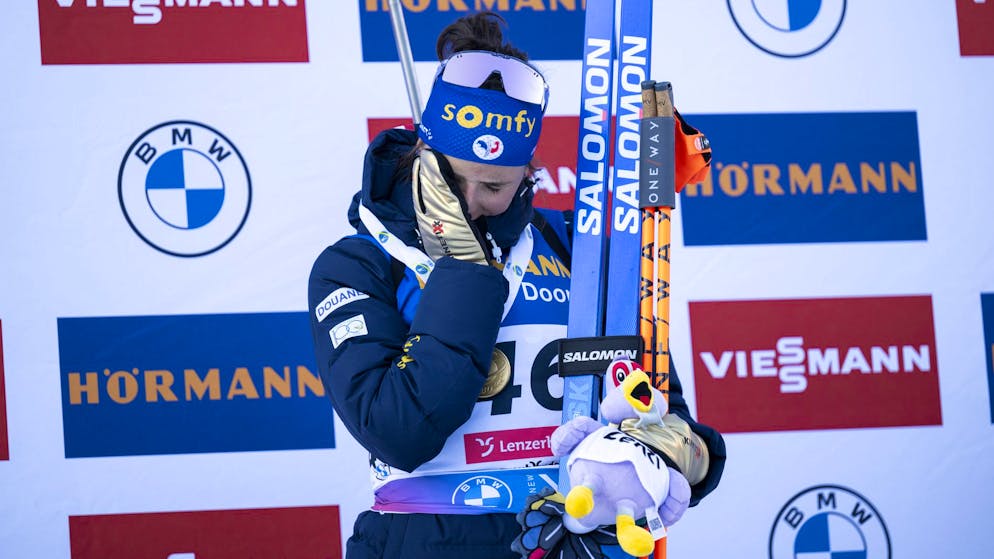 Julia Simon devrait quand même être de la partie aux JO malgré sa suspension (archives).