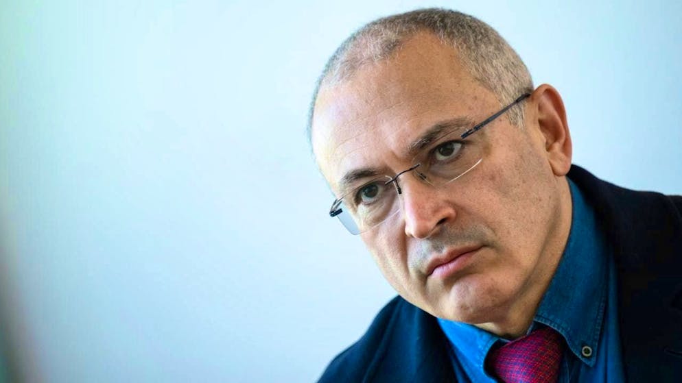 ARCHIVE - Russian regime critic and former Yukos boss Mikhail Khodorkovsky. Photo: Bernd von Jutrczenka/dpa/Archive image