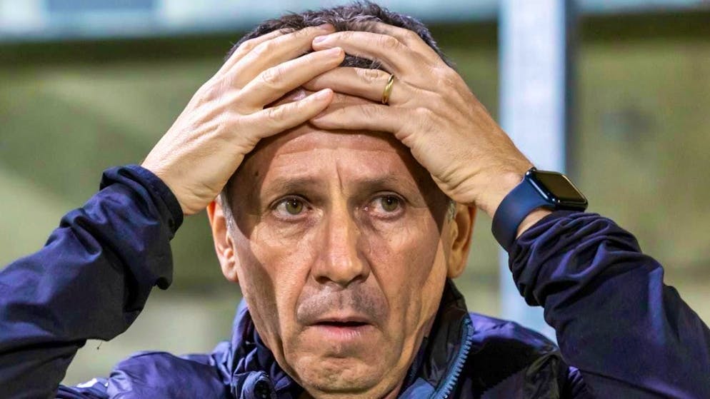 Coach Adrian Ursea is not doing as well as he would like with Yverdon