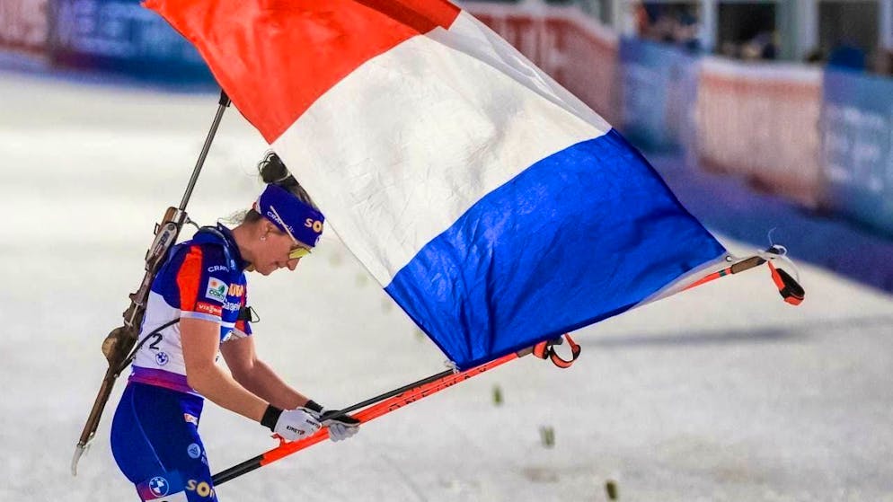 Julia Simon is allowed to compete for France at the Winter Olympics.