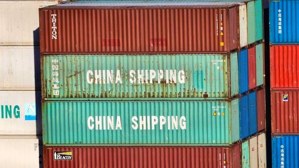 The Chinese export engine is stuttering: Exports fell surprisingly in October. (symbolic image)