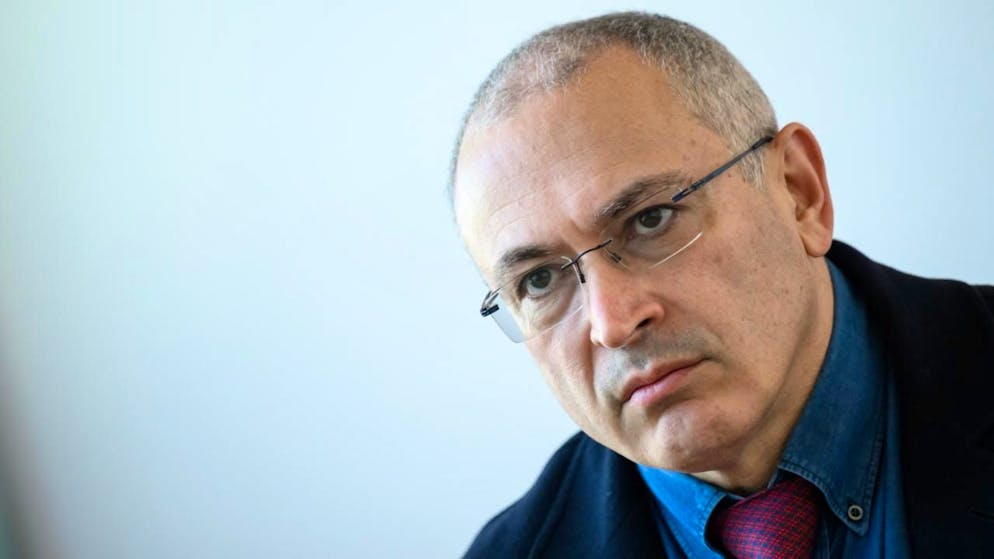 ARCHIV - Der russische Regimekritiker und Ex-Yukos-Chef Michail Chodorkowski. Foto: Bernd von Jutrczenka/dpa/Archivbild