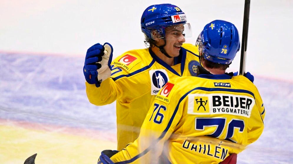 Vor drei Jahren erzielte Jonathan Dahlén für Schweden ein Tor gegen die Schweiz