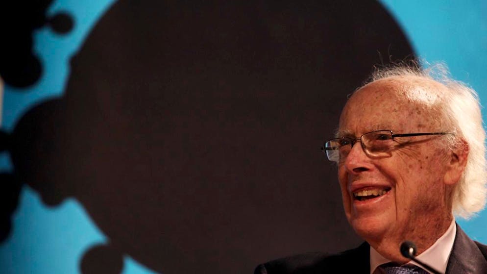 Der US-Genforscher James Watson, der für die Entdeckung der DNA-Doppelhelix mit dem Nobelpreis ausgezeichnet wurde, ist tot. (Archivbild)