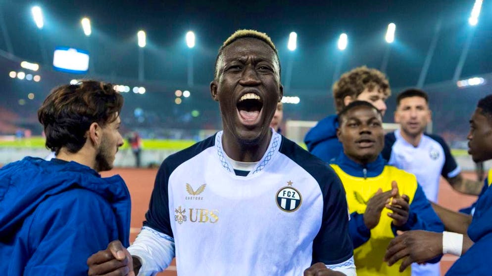 Philippe Kény scored the winner for FCZ and thus redeemed the entire team that had been criticized