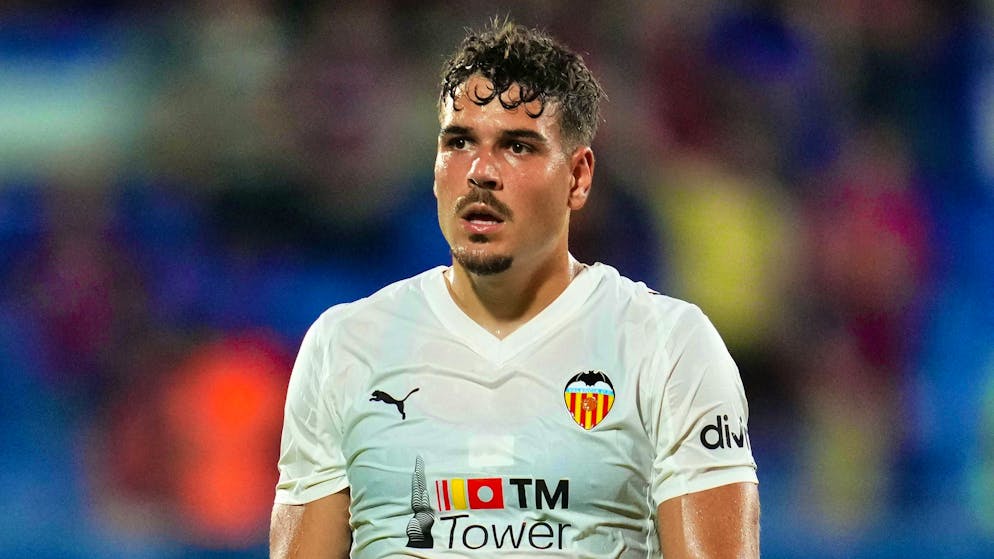 Filip Ugrinic has only played 89 minutes for Valencia.