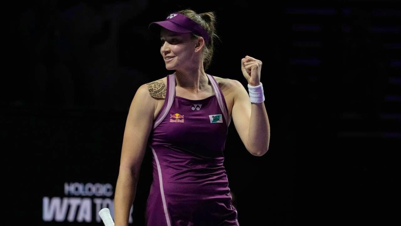 Tennis. Rybakina wins WTA Finals for the first time