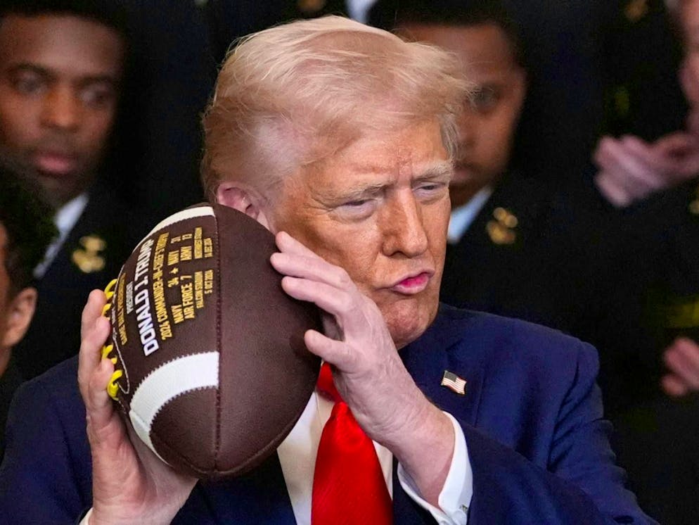 US President Donald Trump apparently wants the new stadium in Washington D.C. to bear his name.