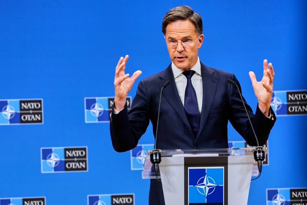 Rutte: «Putin muss wissen, dass ein Atomkrieg niemals gewonnen werden kann und niemals geführt werden darf.» (Archivbild)