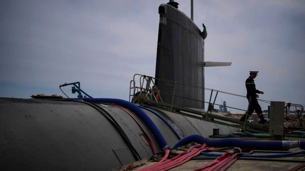 La situazione tesa nella regione sta spingendo il Giappone all'acquisto di sommergibili nucleari. (Immagine simbolica: un sottomarino nucleare francese).