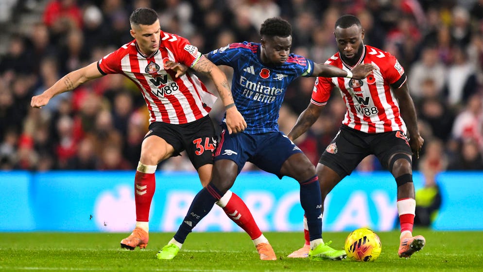 Hard-fought 2-2 draw. Xhaka snatches a point from his former club Arsenal with Sunderland