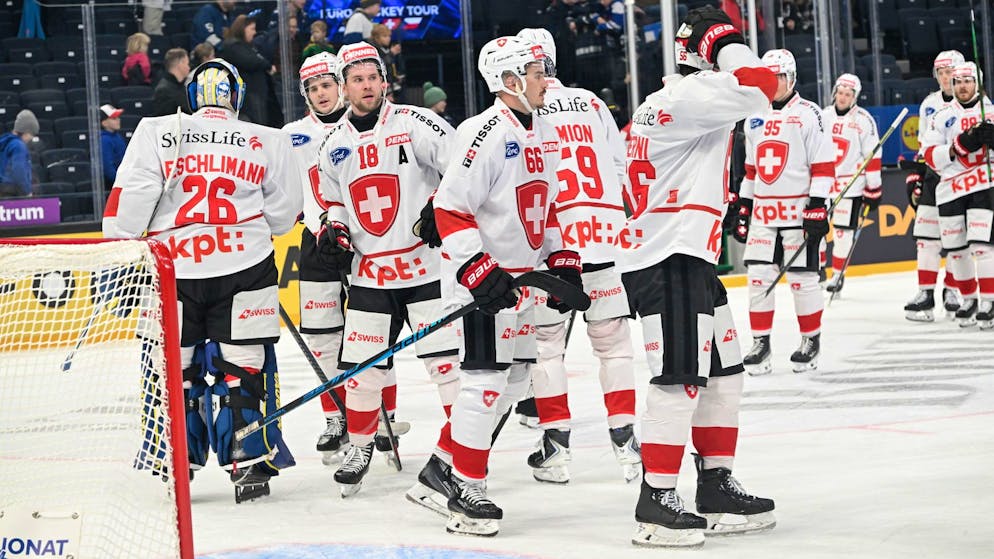 Euro Hockey Tour. Les Helvètes concluent leur tournoi sur une fausse note
