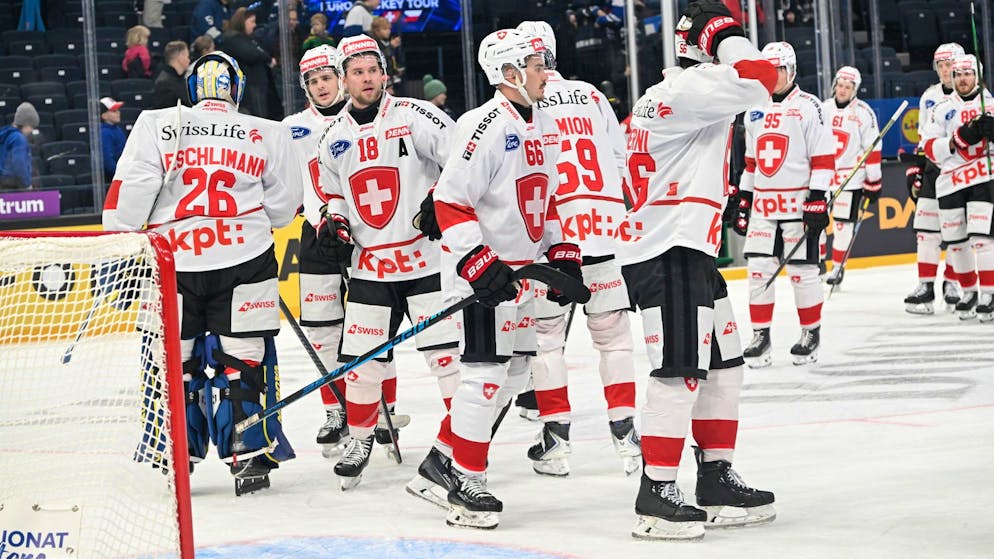 La Suisse a trébuché devant la Tchéquie à Tampere
