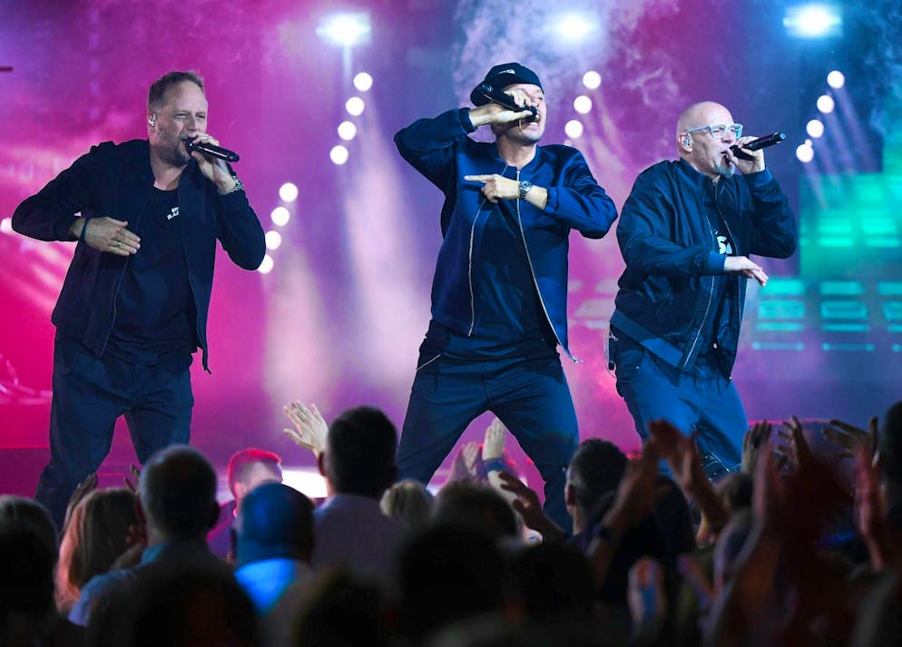 Fanta4 want to be on the road for at least 18 months under the title "Der letzte Bus". (Archive)