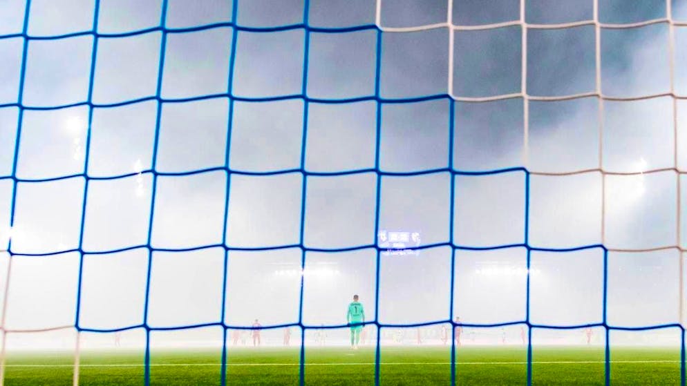 A lot of smoke after the break, the spectacle took place in the first 45 minutes