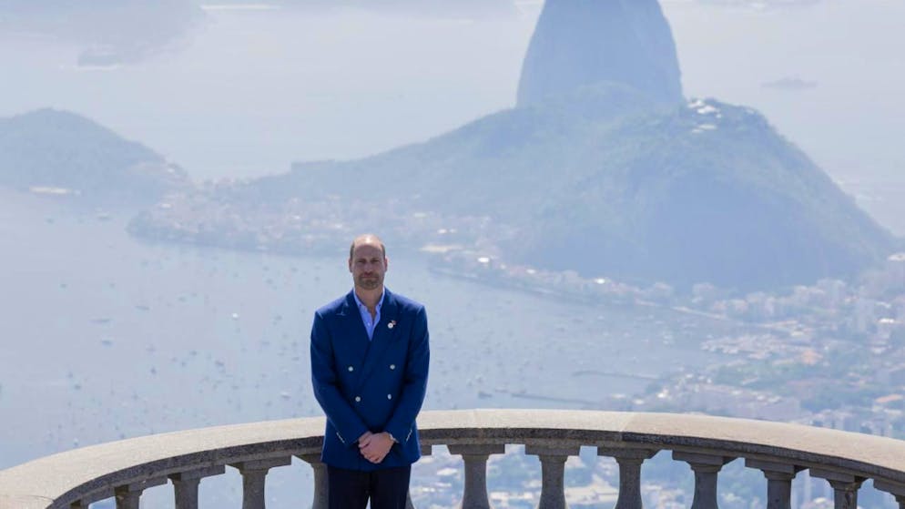 Il principe William ha conquistato Rio.