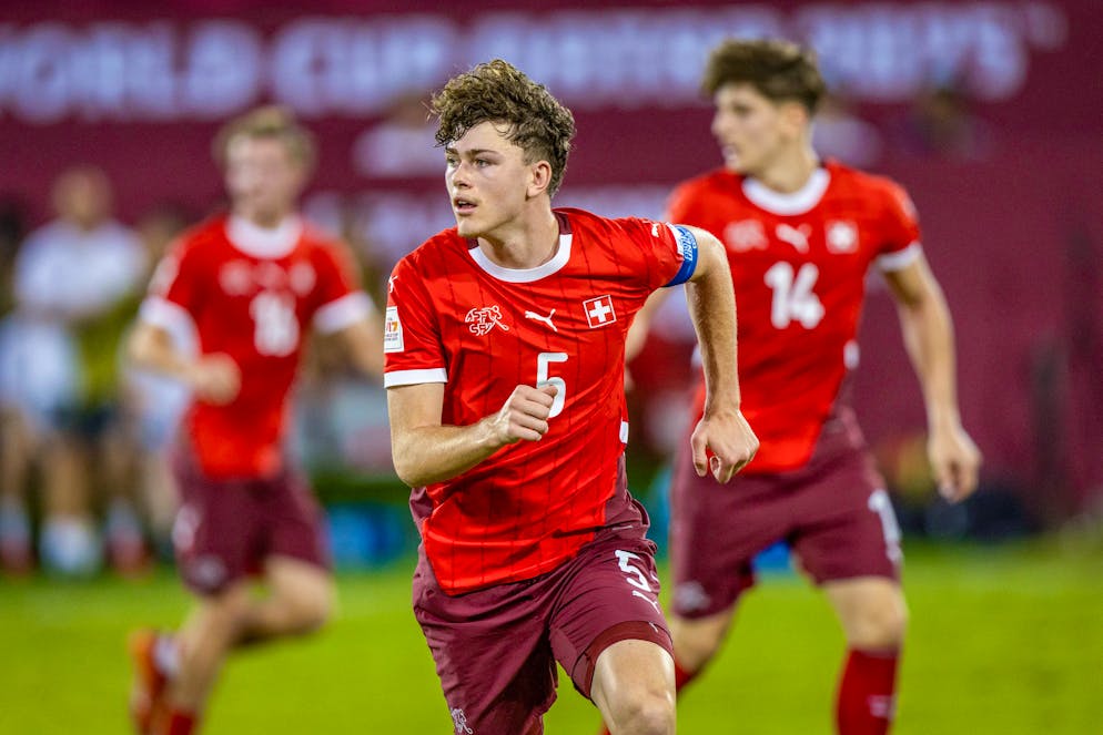 Gil Zufferey en action face à la Corée du Sud.