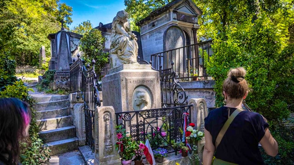 Historic graves in Parisian cemeteries are being raffled off. Interested parties undertake to restore the often weathered graves, which are listed as historical monuments. (archive picture)