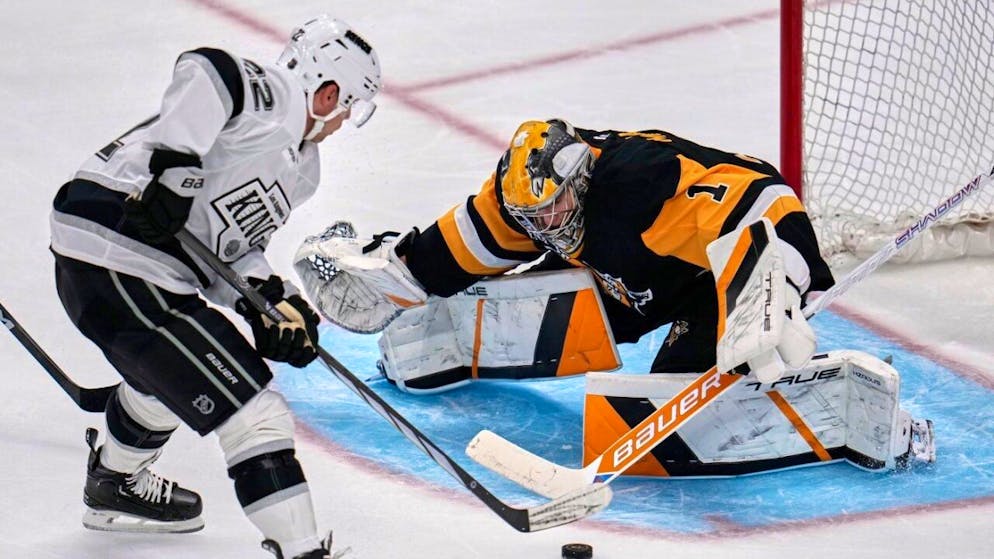 Ein Tor und ein Assist: Kevin Fiala ist im Spiel gegen Pittsburgh der Matchwinner der Los Angeles Kings.