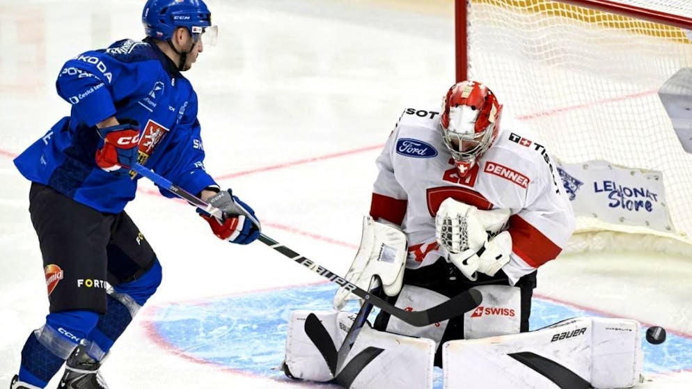 Euro Hockey Tour. Schweiz auch gegen Tschechien chancenlos