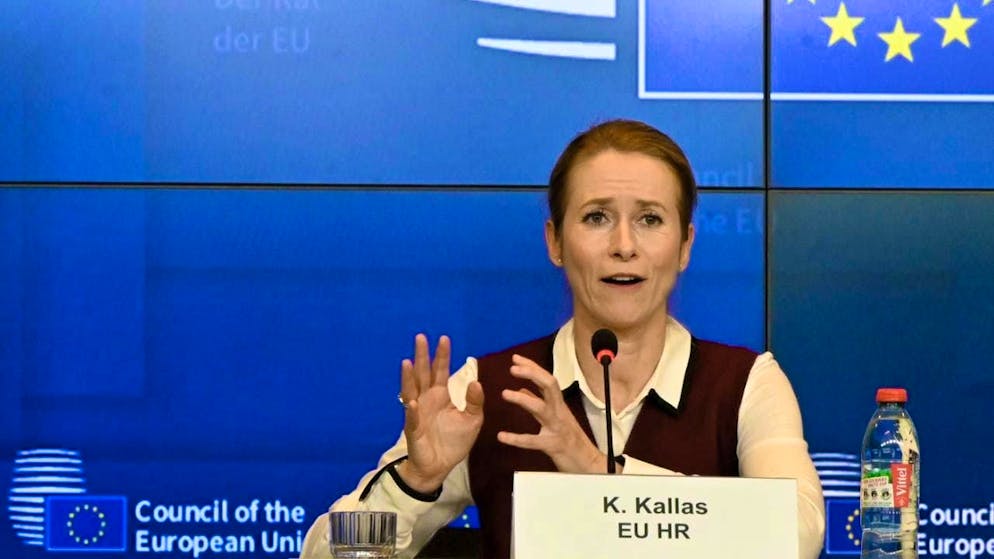 EU High Representative for Foreign Affairs Kaja Kallas. Photo: Ansgar Haase/dpa/Archive image