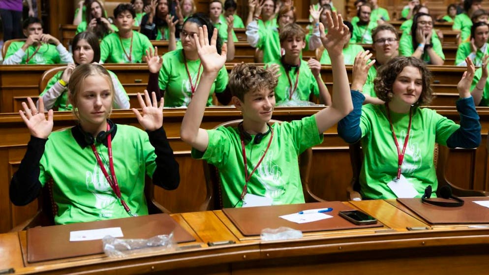 Session fédérale des Jeunes. Les jeunes revendiquent 11 mesures pour changer la politique suisse