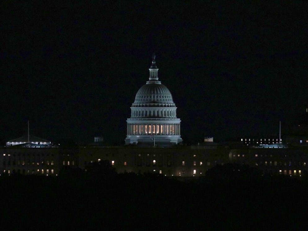 Es könnte spät werden bei neuen Verhandlungen im US-Senat.
