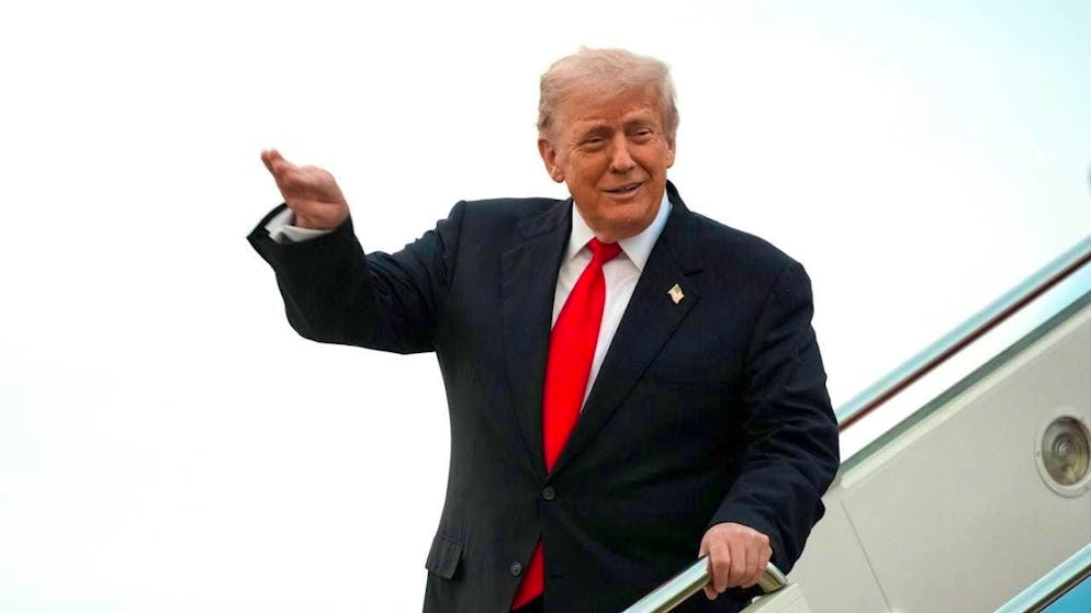 Not sparing with announcements: US President Donald Trump. On Monday it was an imminent customs deal with Switzerland on more favorable terms. (archive picture)