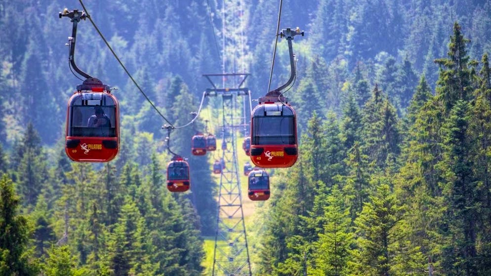 Over the entire summer season, there was a clear increase in the number of guests in all areas of the Swiss mountain railroads. (archive picture)
