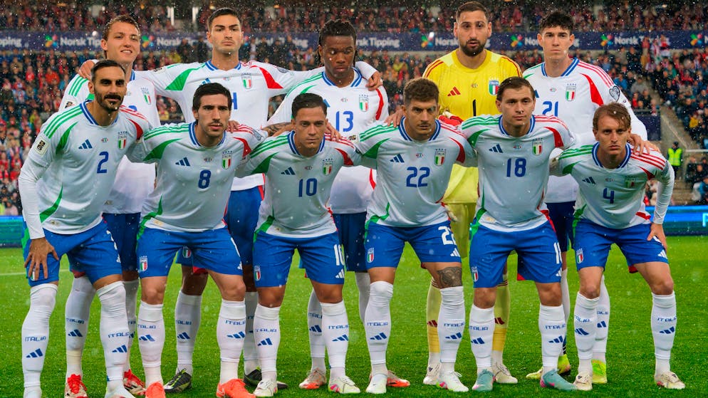 Verpasst Italien die dritte WM in Serie? Den Azzurri drohen zumindest die Playoffs.