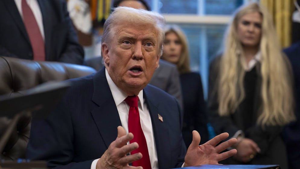 Gespräche über Zoll-Deal. Trump: «Wir arbeiten an etwas, um der Schweiz zu helfen»