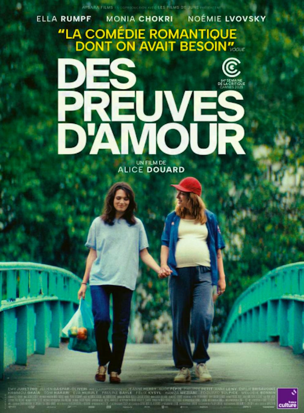 Preuves d'amour. L'affiche du film