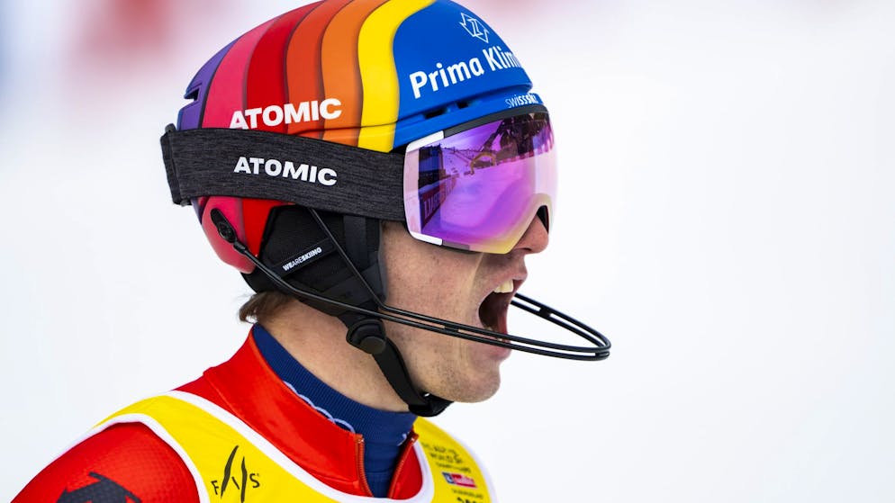 Tanguy Nef. «Pendant l'hiver, je me mets des œillères pour éviter de trop tergiverser ou me disperser»