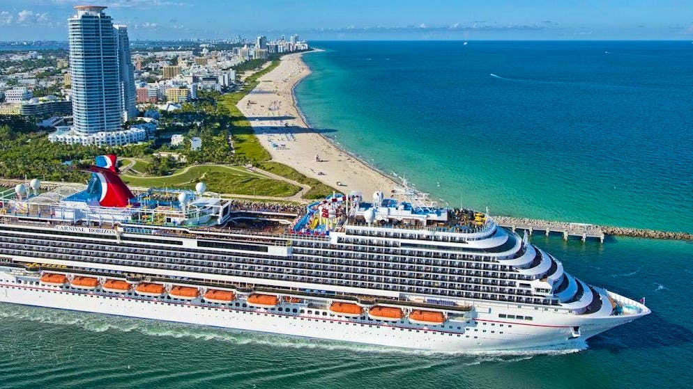 Two weeks ago, an 18-year-old passenger died on Carnival Cruise Line's luxury cruise ship "Carnival Horizon". Now there is a first suspicion. (archive picture)