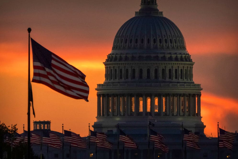 Im Senat ist es zu einer ersten Einigung im erbitterten Haushaltsstreit gekommen. (Archivbild)