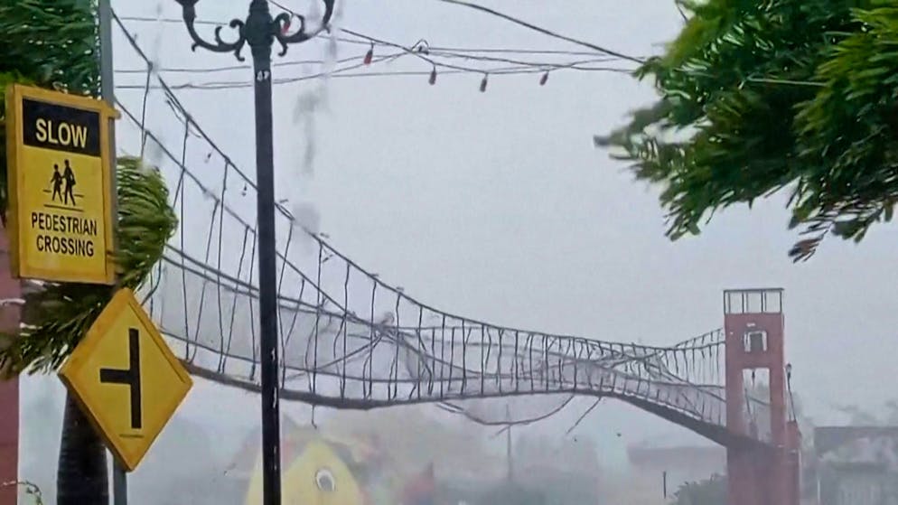 Zerstörerischer Wirbelsturm. Supertaifun «Fung-Wong» fegt über die Philippinen