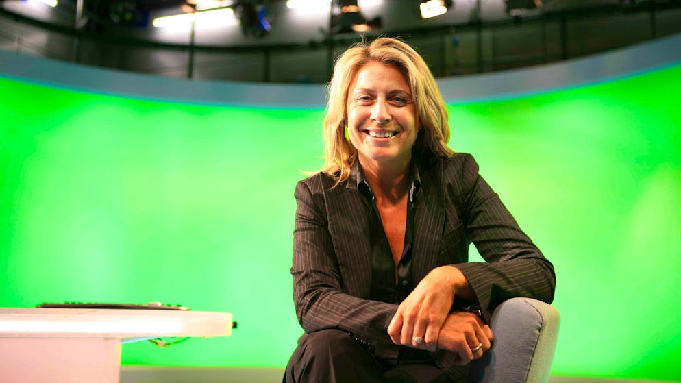 Deborah Turness, responsible for news at the BBC. (archive picture)